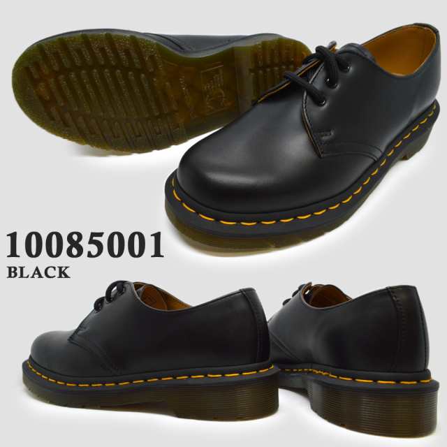 ドクターマーチン/1461Z 3 EYE SHOE DMS BLACK SMOOTH-