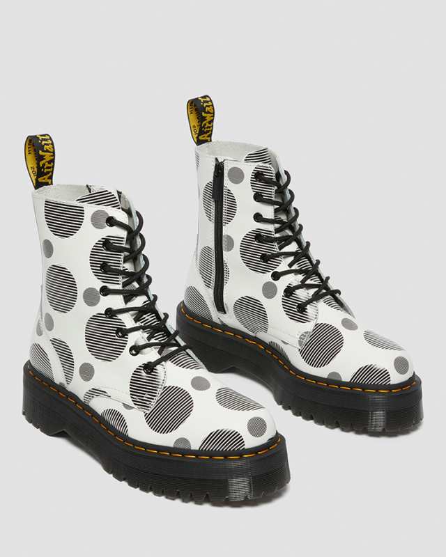 Dr.Martens QUAD RETRO Jadon Polka Dot - nayaabhaandi.com