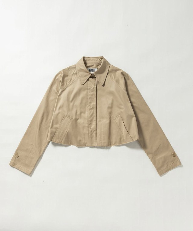 【NEW】エムエムシックス　メゾン　マルジェラ（MM6 Maison Margiela）/MM6 Maison Margiela Kids & Junior クロップドジャケット