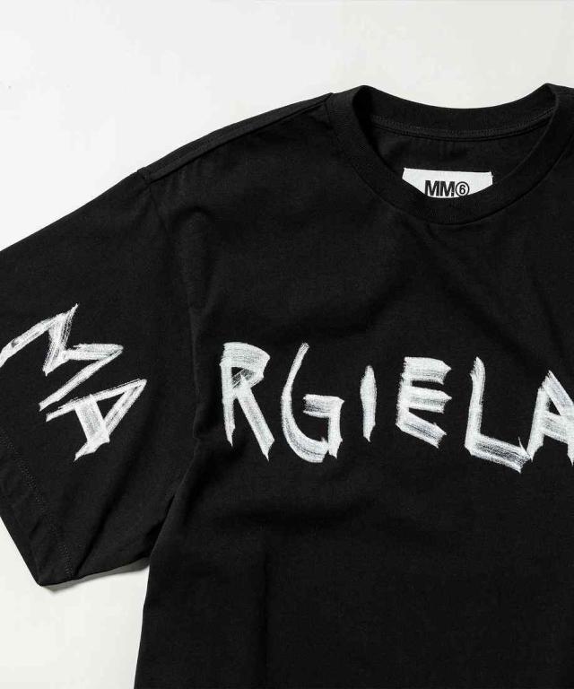 エムエムシックス　メゾン　マルジェラ（MM6 Maison Margiela）/MM6 Maison Margiela Kids &amp; Junior ロゴ半袖Tシャツカットソー_4