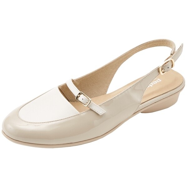 美品 アシックス ペダラ フラットシューズ アンクルストラップ WHT 22.5 未使用 アシックスウォーキング ペダラ フラットシューズ