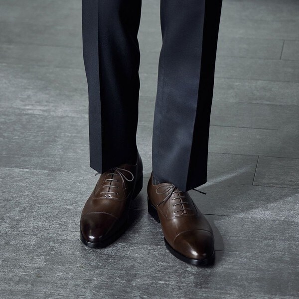 ○丸善 Maruzen 三交製靴 ペッカリー 猪豚革 ビジネスシューズ