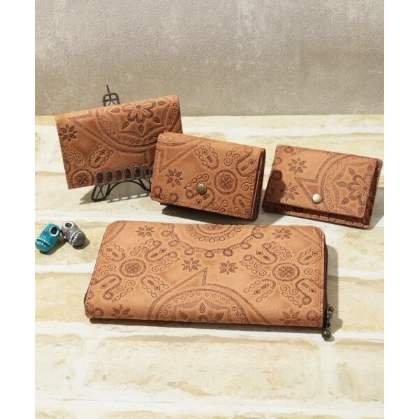 チチカカ（titicaca）/ボンデッドレザーファイバー長財布【WEB限定】の