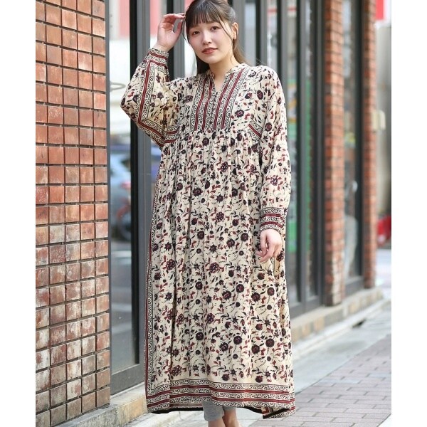 チチカカ（titicaca）/Shanti Shanti シックブロックワンピース【WEB限定】