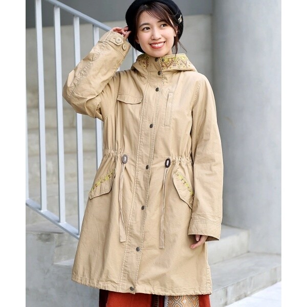 チチカカ アウター 3way デニム モッズコート チチカカ（titicaca