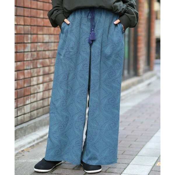 チチカカ（titicaca）/ペイズリープリントパンツ 5,271円