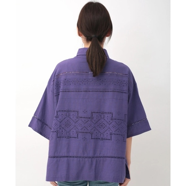 チチカカ（titicaca）/Rico カットワークエンブロイダリーシャツ