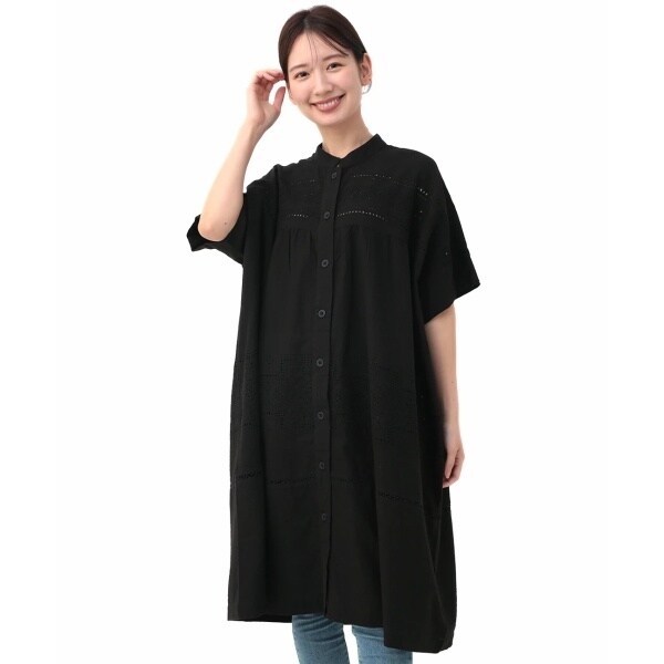 チチカカ（titicaca）/Rico カットワークエンブロイダリーワンピース