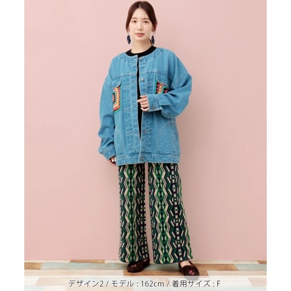 45R 粟サテンの水玉タックスカート 45R（フォーティファイブアール）の「粟サテンの水玉タックスカート