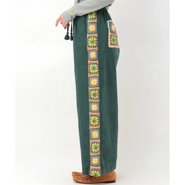 チチカカ（titicaca）/Rico クロシェコールパンツ チチカカ（titicaca）/Rico クロシェコールパンツの通販はau PAY