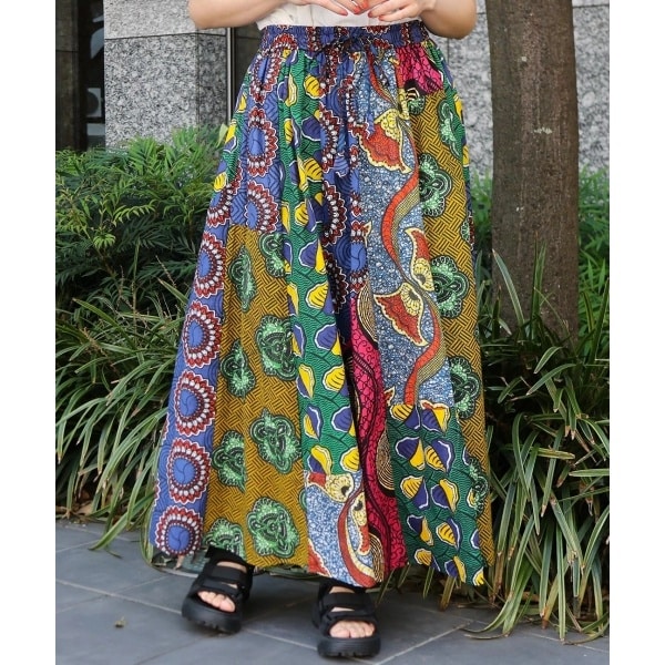 チチカカ（titicaca）/アフリカンパッチスカート