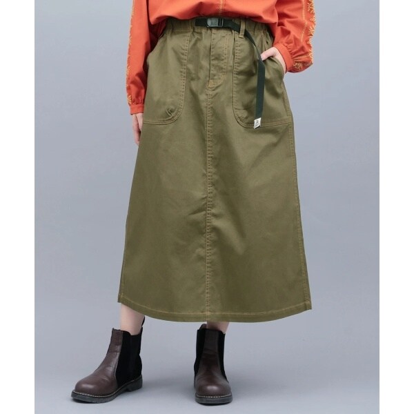 チチカカ（titicaca）/go slow caravan ストレッチキャンバスベイカースカート【WEB限定】