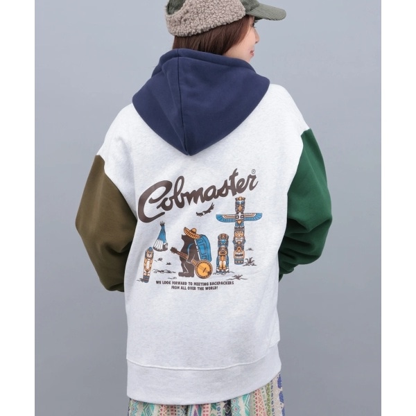 チチカカ（titicaca）/COBMASTER トーテムポールベアジップパーカー