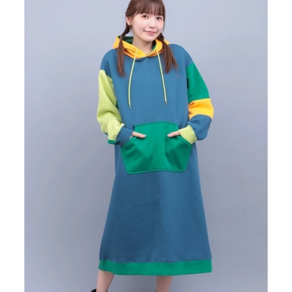 チチカカ（titicaca）/go slow caravan 裏起毛クレイジーパーカーワンピース【WEB限定】