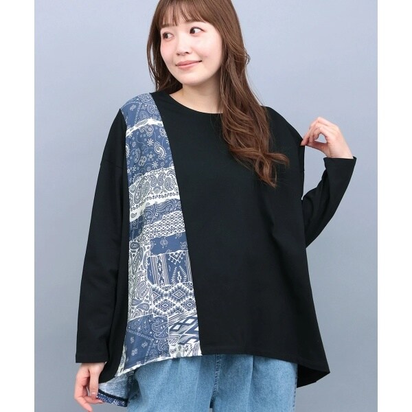 kazu〜新品 ティッカ⭐︎ 羽織　プルオーバー チチカカ（titicaca）/ランダム柄切替プルオーバーの通販はau PAY