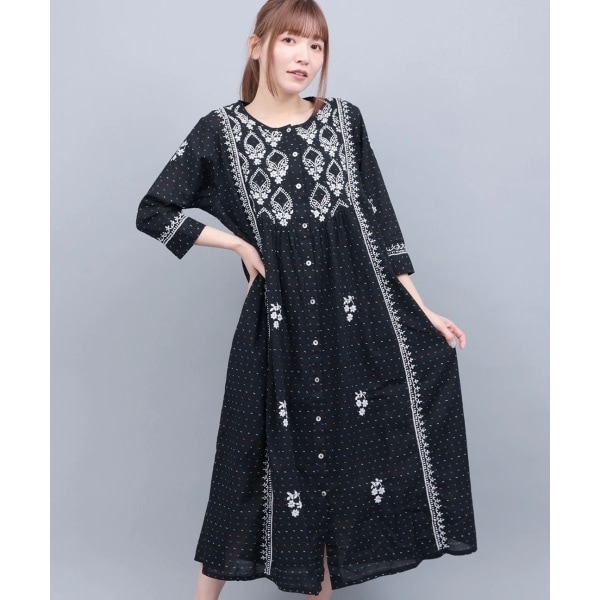 チチカカ（titicaca）/Karigari ヌール刺繍ワンピース【WEB限定】