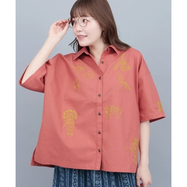 チチカカ（titicaca）/カッチーナ刺繍シャツ_3