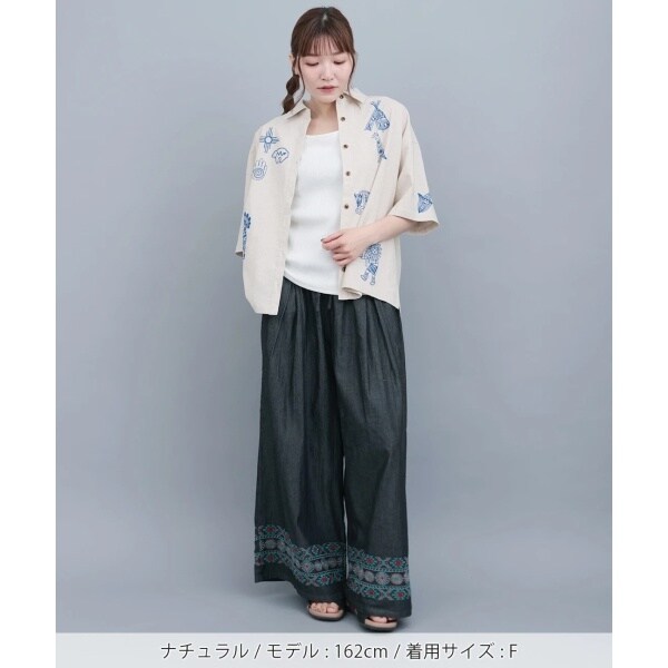 チチカカ（titicaca）/カッチーナ刺繍シャツ_6