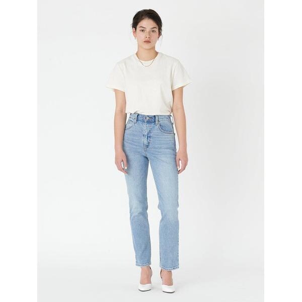 【タグ付き】コヒナ　デニムパンツ　ストレートスリム　レギュラー　ライトインディゴ COHINA DENIM スリムストレート-short & regular | 小柄・低身長