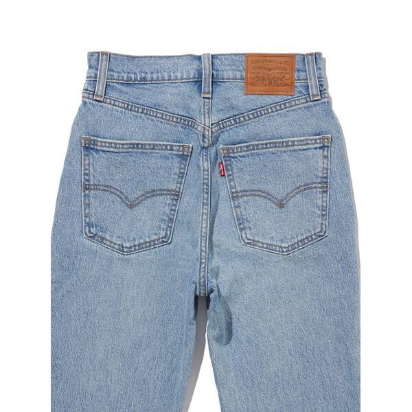 Levi's ライトブルー ストレートデニム　古着　リーバイス　デニム　ジーンズ Levi's リーバイス ストレートデニム ライトブルー 28 - メルカリ