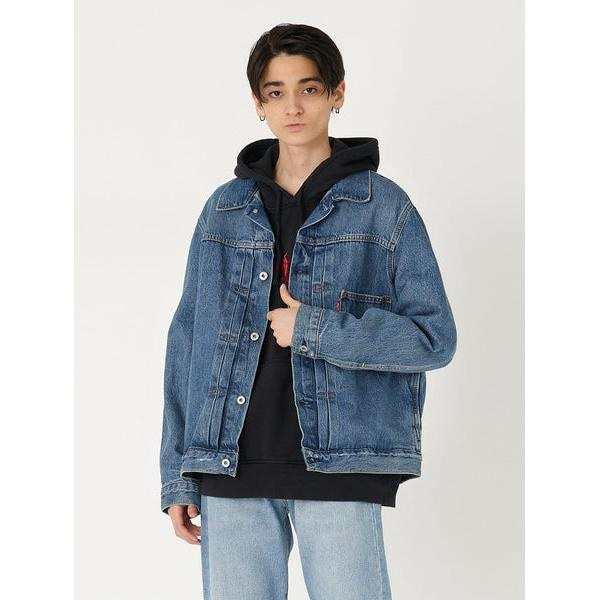 リーバイス(Levi’s)/TYPE I トラッカージャケット ミディアムインディゴ STONEWASHの通販は