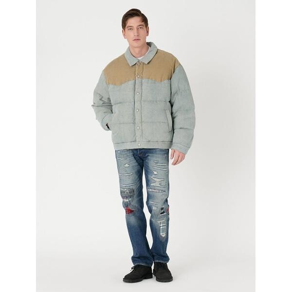 リーバイス（Levi's）/LEVI'S□ X CLOT リバーシブルダウン