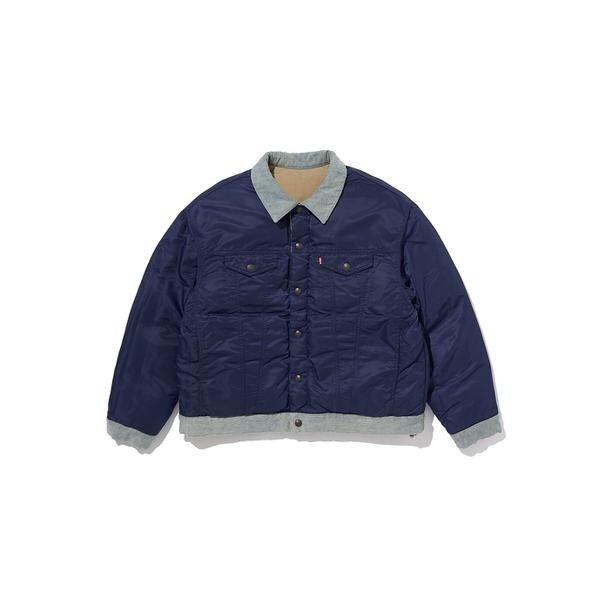 リーバイス（Levi's）/LEVI'S□ X CLOT リバーシブルダウン