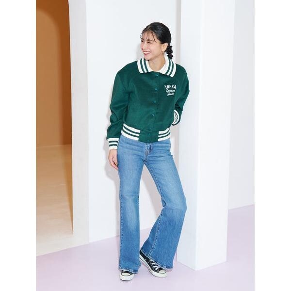 リーバイス（Levi's）/RIBCAGE BELLS ジーンズ ダークインディゴの通販