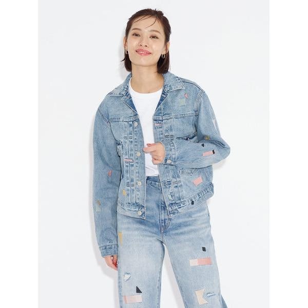 リーバイス（Levi’s）/MADE IN JAPAN TYPE II トラッカージャケット ミディアムインディゴ FURIKAの通販は