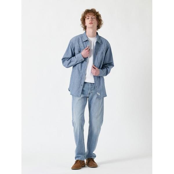 リーバイス（Levi’s）/ワーカーシャツ ブルー LINDE CHAMBRAY