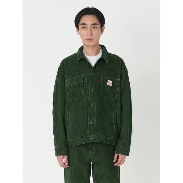 リーバイス（Levi’s）/WORKWEAR SUNRISE トラッカージャケット グリーン PYTHON GREEN