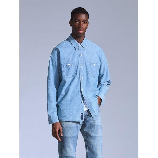 sillage/Chambray Hakama Pants/シャンブレーハカマパンツ HAKAMA PANTS NAVY TWILL | Sillage(シアージ) | BOTTOMS | Dice\u0026Dice