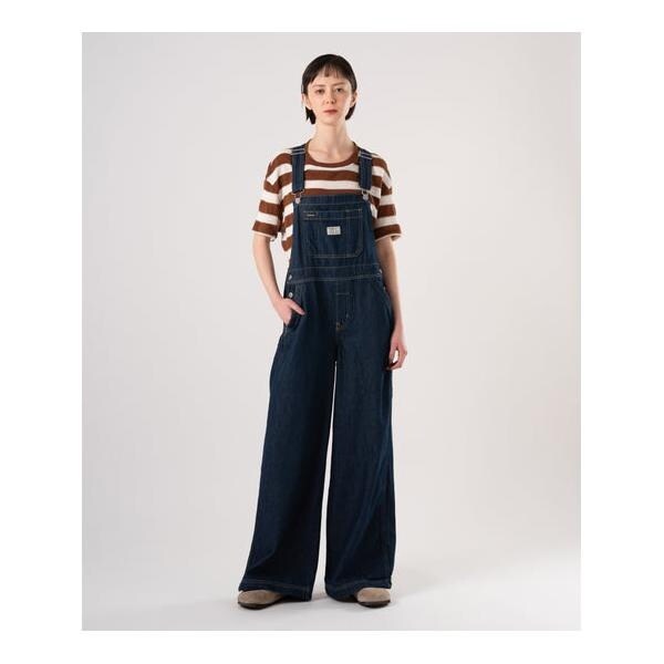 KAPITAL ネイビー サロペット デニム