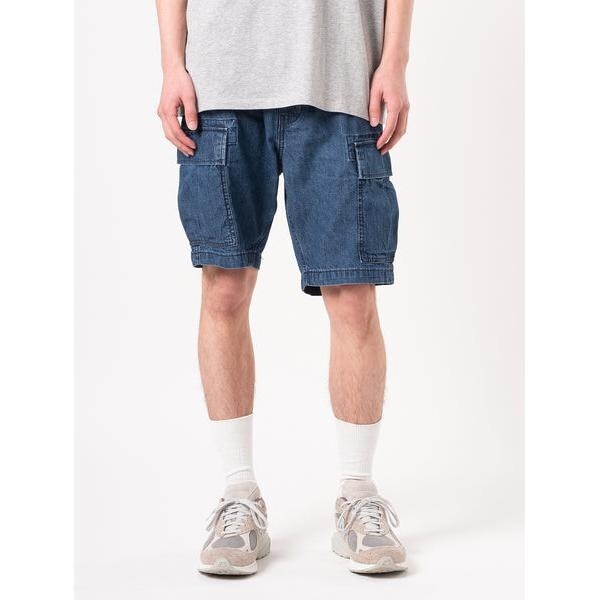 ビンテージ リーバイス デニム カーゴ ショートパンツ 3 インディゴ リーバイス（Levi's）/キャリアカーゴ ショートパンツ