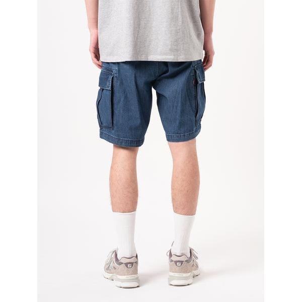 ビンテージ リーバイス デニム カーゴ ショートパンツ 3 インディゴ ビンテージ リーバイス デニム カーゴ ショートパンツ 3