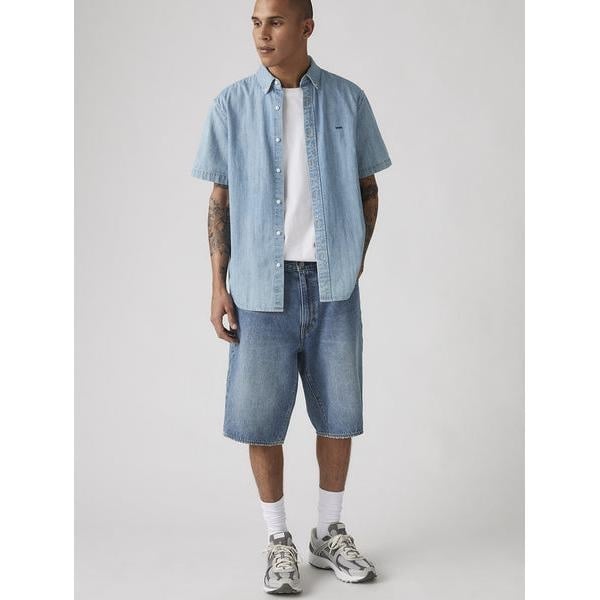 リーバイス（Levi’s）/478(TM) バギーカーゴ ショートパンツ ミディアムインディゴ_1