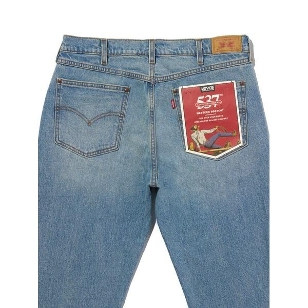 リーバイス（Levi’s）/537(TM) ウエスタン ブーツカット ライトインディゴ_9