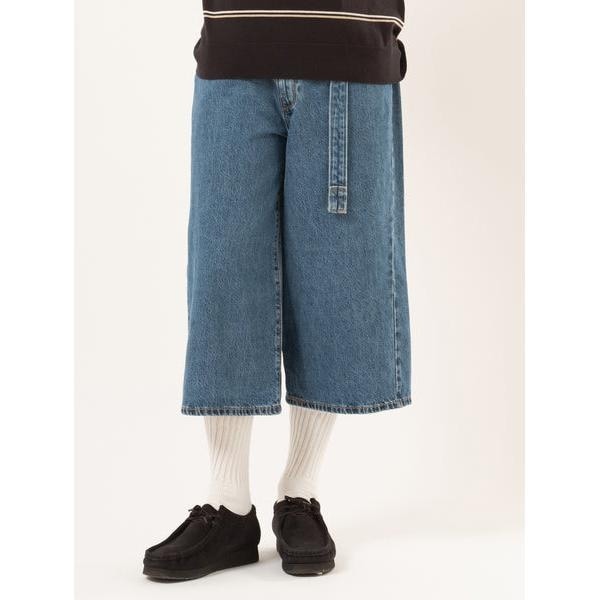 リーバイス（Levi’s）/TWISTED BAGGY ジーンズ カプリ ミディアムインディゴ