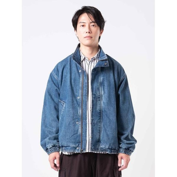 ジャケット・アウター oioi adidas（アディダス）ワーディング オーバーサイズド ボア フルジップ