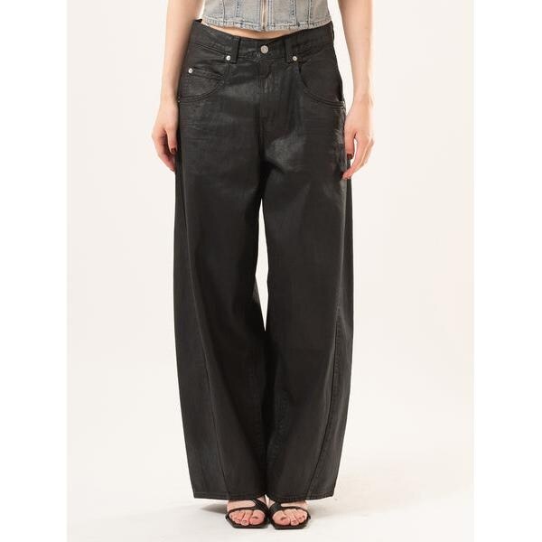 平和屋着物○上質な色無地 紗綾形地紋 革色 正絹 逸品 AABC1743ph