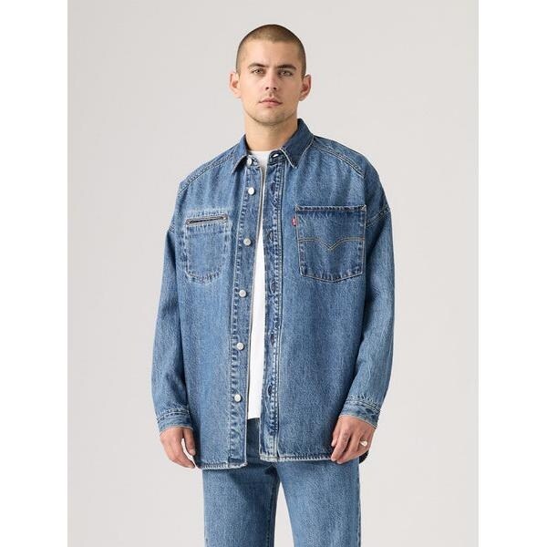 リーバイス（Levi’s）/TWISTED シャツジャケット インディゴブルー