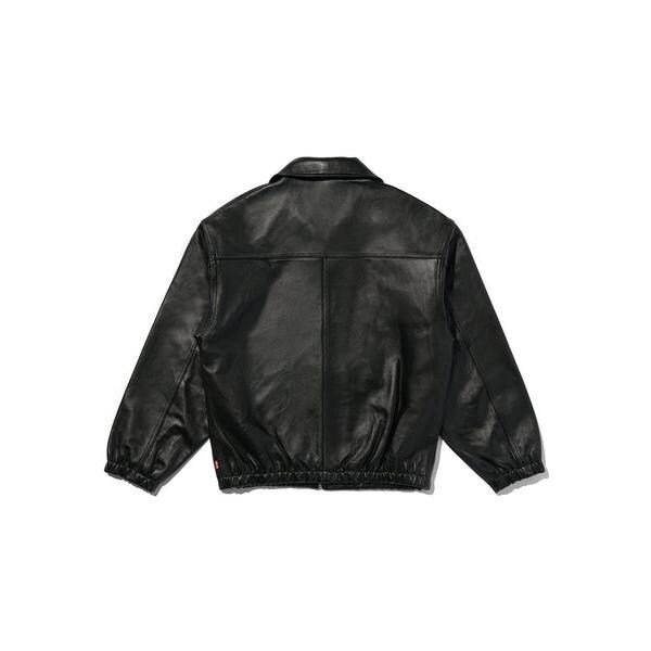 リーバイス（Levi's）/PREMIUM BLACK FULLZIP SPORTS LEATHER JACKETの