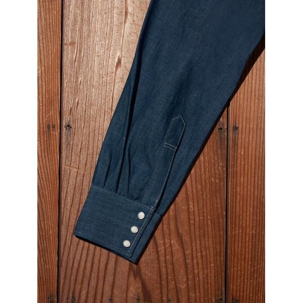 リーバイス（Levi’s）/LEVI’S(R) VINTAGE CLOTHING ショートホーンシャツ リジッド_3