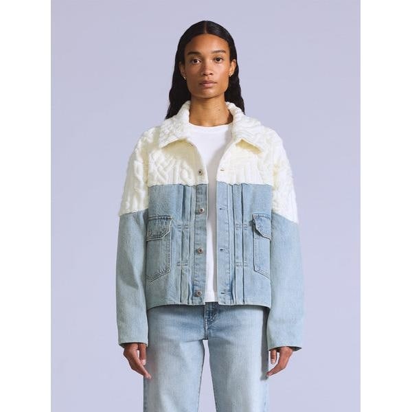 リーバイス（Levi’s）/BLUETAB(TM) ARAN トラッカージャケット MADE OF JAPAN