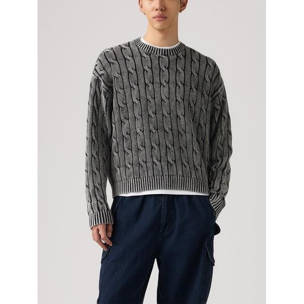リーバイス（Levi’s）/カーメルケーブルクルーセーター