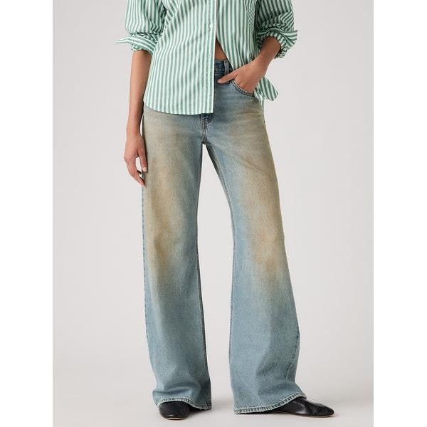 リーバイス（Levi’s）/ROS□（ロゼ）着用 LOOSE BOOT ジーンズ ライトインディゴ