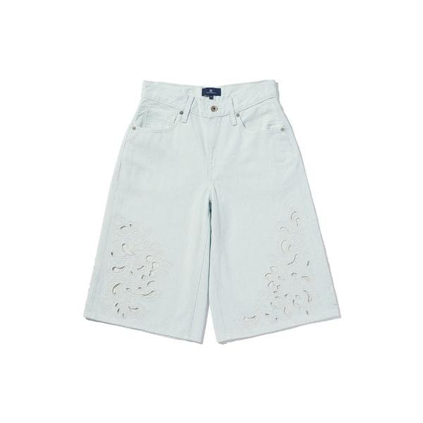 リーバイス（Levi’s）/BLUETAB(TM) EMBROIDERED BANDIT ショーツ ライトインディゴ_4