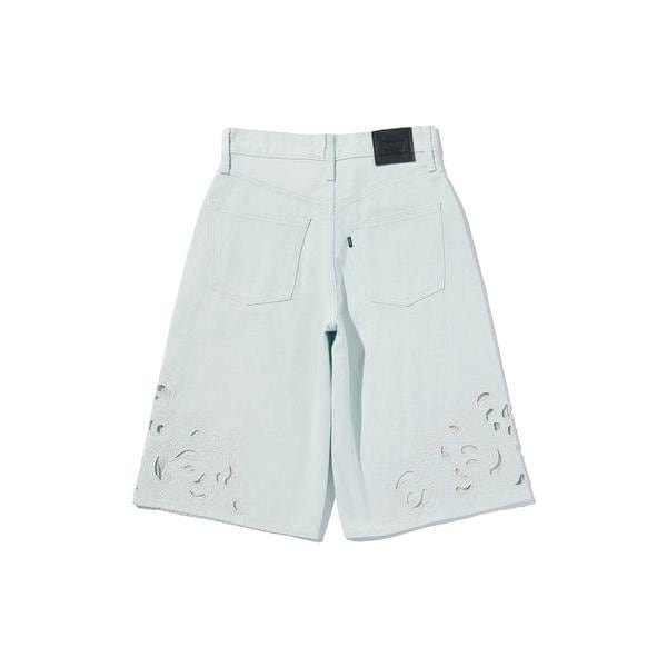 リーバイス（Levi’s）/BLUETAB(TM) EMBROIDERED BANDIT ショーツ ライトインディゴ_5