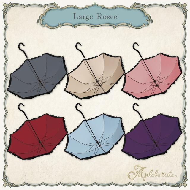 アプレビュート（apleberute）/1級遮光 傘 パゴダ傘 晴雨兼用 UVカット