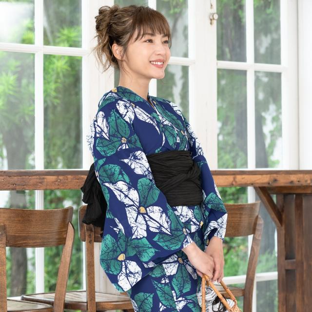 マクレ（Ma．cle'）/浴衣2点セット レディース （浴衣＋帯）の